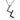 0.53 Carat Round Cut Prong Setting Diamond and Sapphire Initial Pendant
