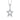 0.30 Carats White Star Shape Diamond Pendant For Peace Of Mind