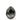 1.09 Ct Pear Shape Salt and Pepper Diamond