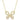 0.40 Carat Round Cut Prong Setting Butterfly Diamond Pendant In White Gold