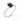 Angle view of emerald cut black diamond framed in a sleek bezel setting atop a pavé band crafted in white gold.