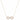 0.50 Ct Round Cut Bar Setting Infinity Diamond Pendant In Yellow Gold