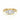 1 Carat Princess Cut Diamond Three Stone Ring with Sleek Band