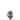 0.87 Carat Radiant Cut Salt and Pepper Diamond
