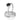 1.2 Carat Round Shape Tension Settion Black & White Diamond Bridal Set Ring
