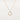 0.50 Carat Round Cut Diamond Pendant In Rose Gold