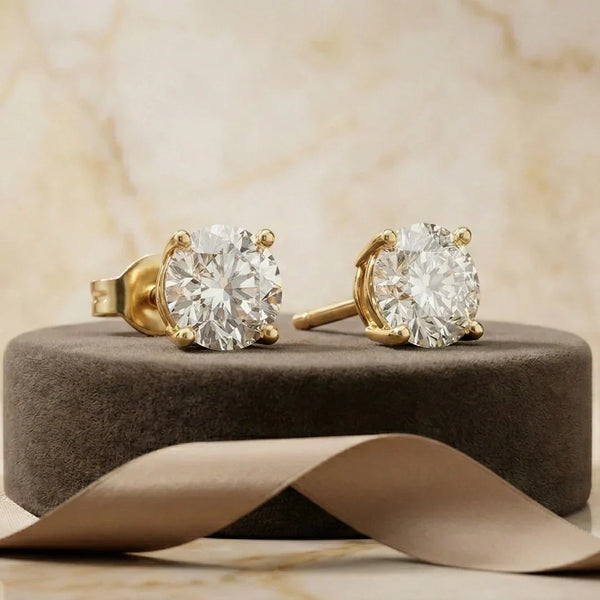 Lab Grown Diamond Stud Earrings