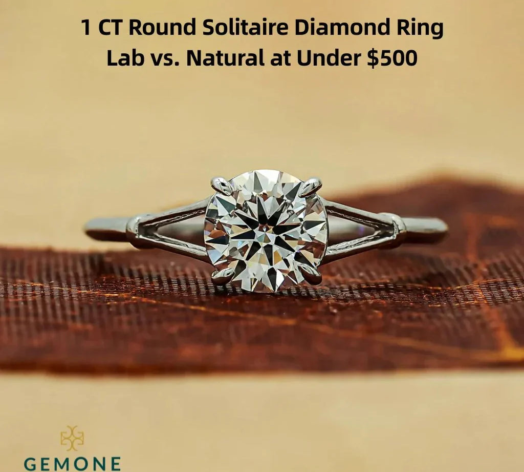 1 Ct Round Solitaire Diamond Ring
