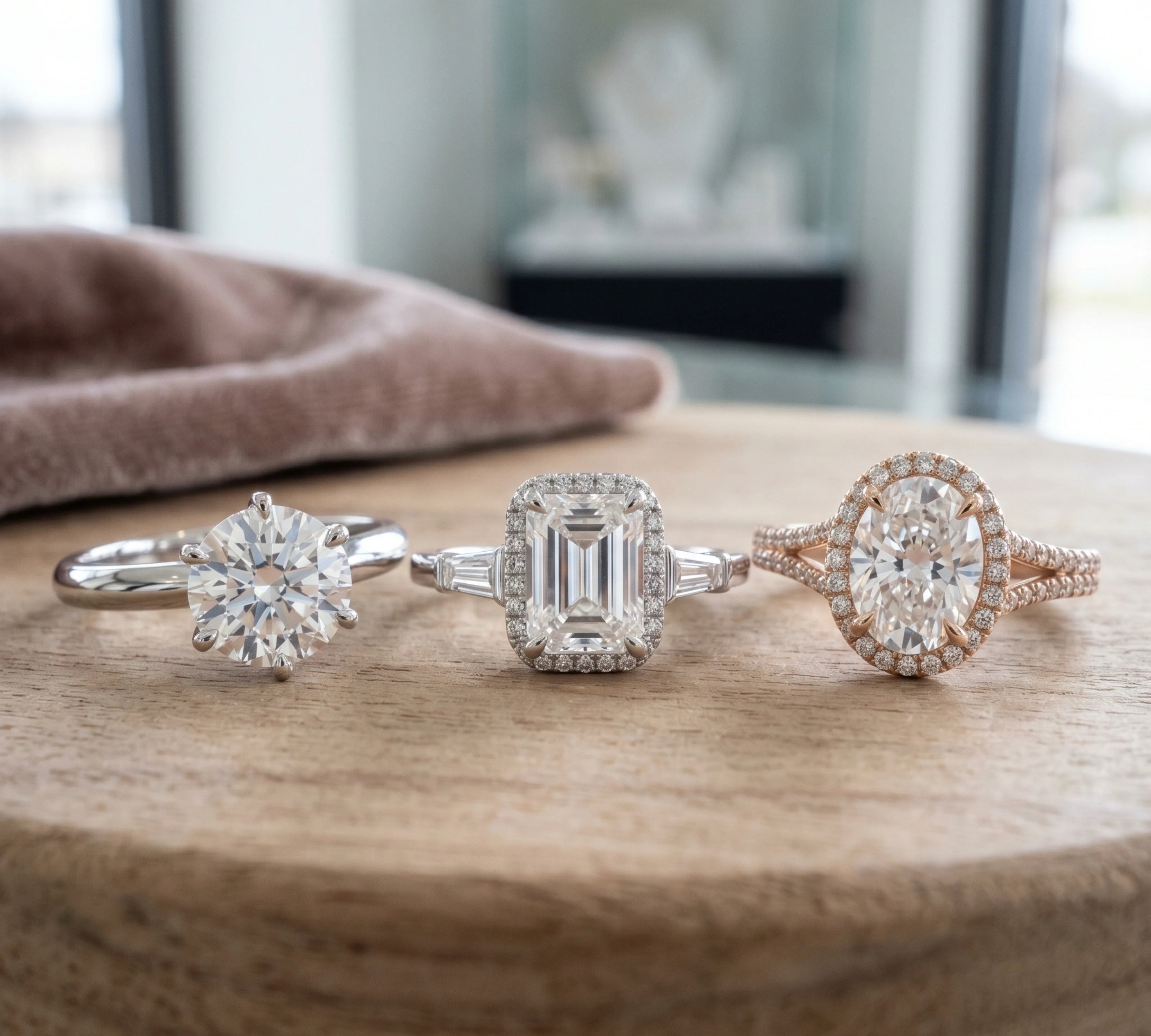  Lab-Grown Diamond Engagement Rings