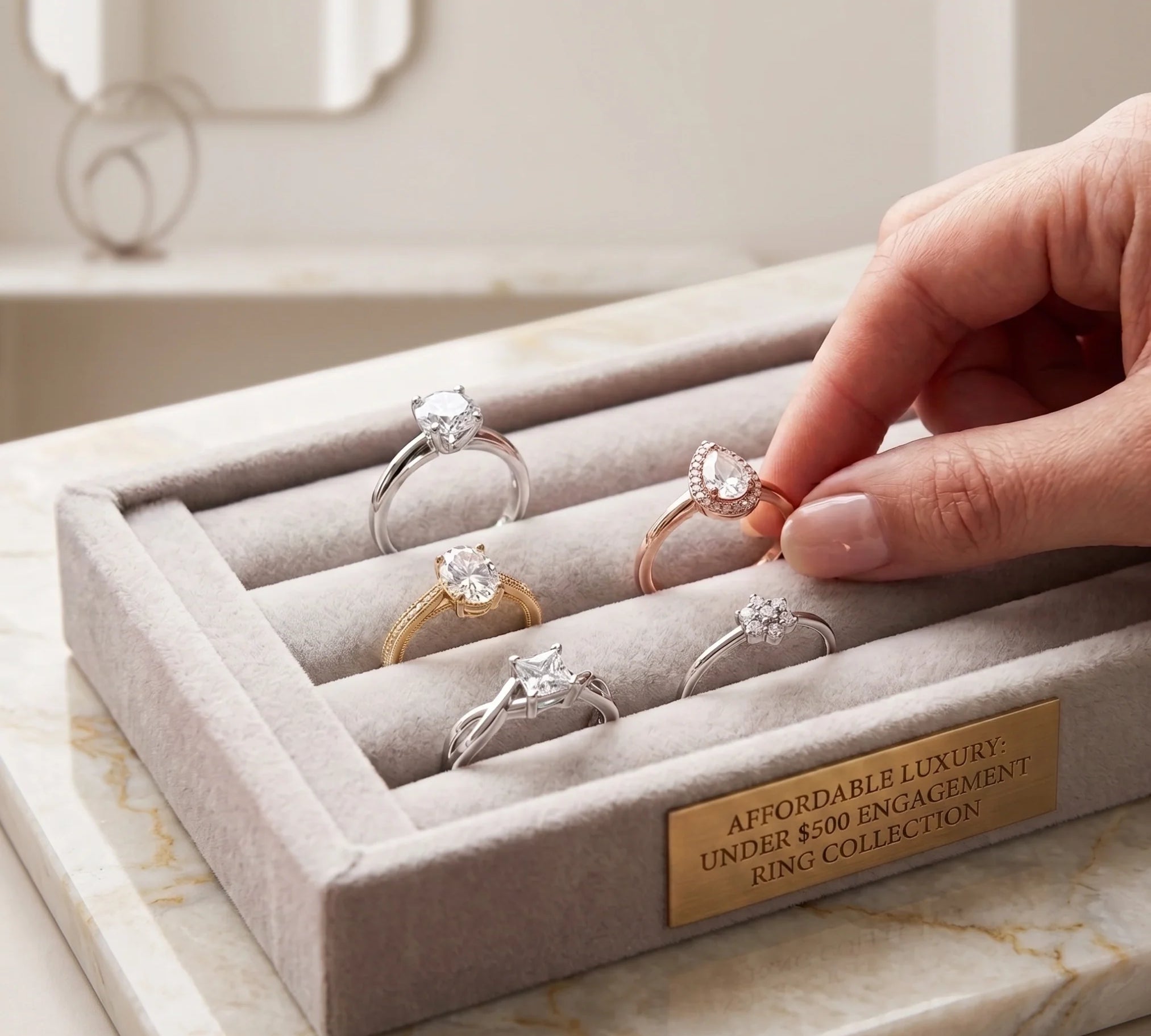 Affordable Engagement Rings Under $500