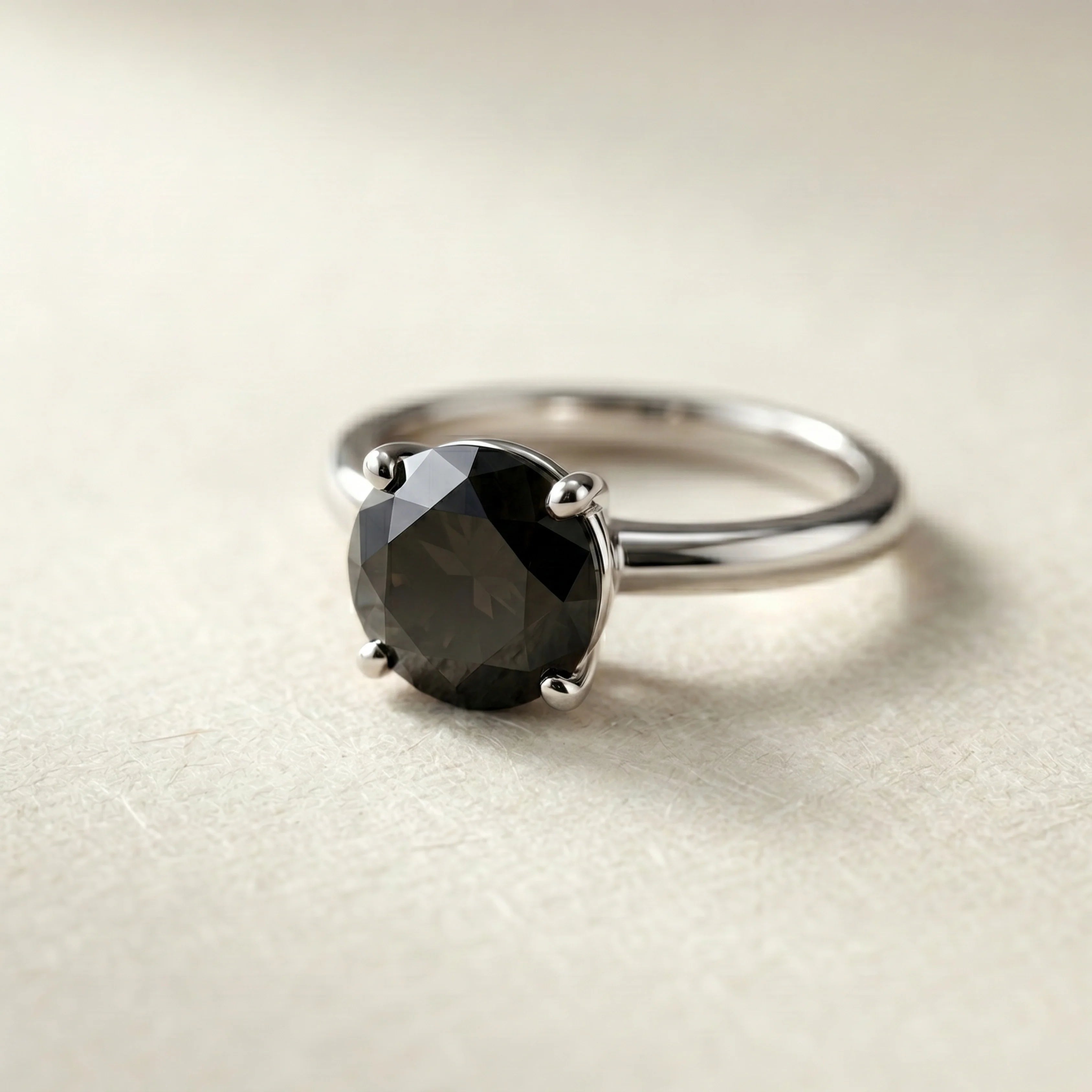 Black Diamond Solitaire Ring: The Complete Guide to Styles, Meaning & Metal Choices