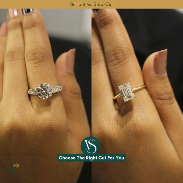 Brilliant Vs. Step-Cut Diamonds: Which Is Right For You?