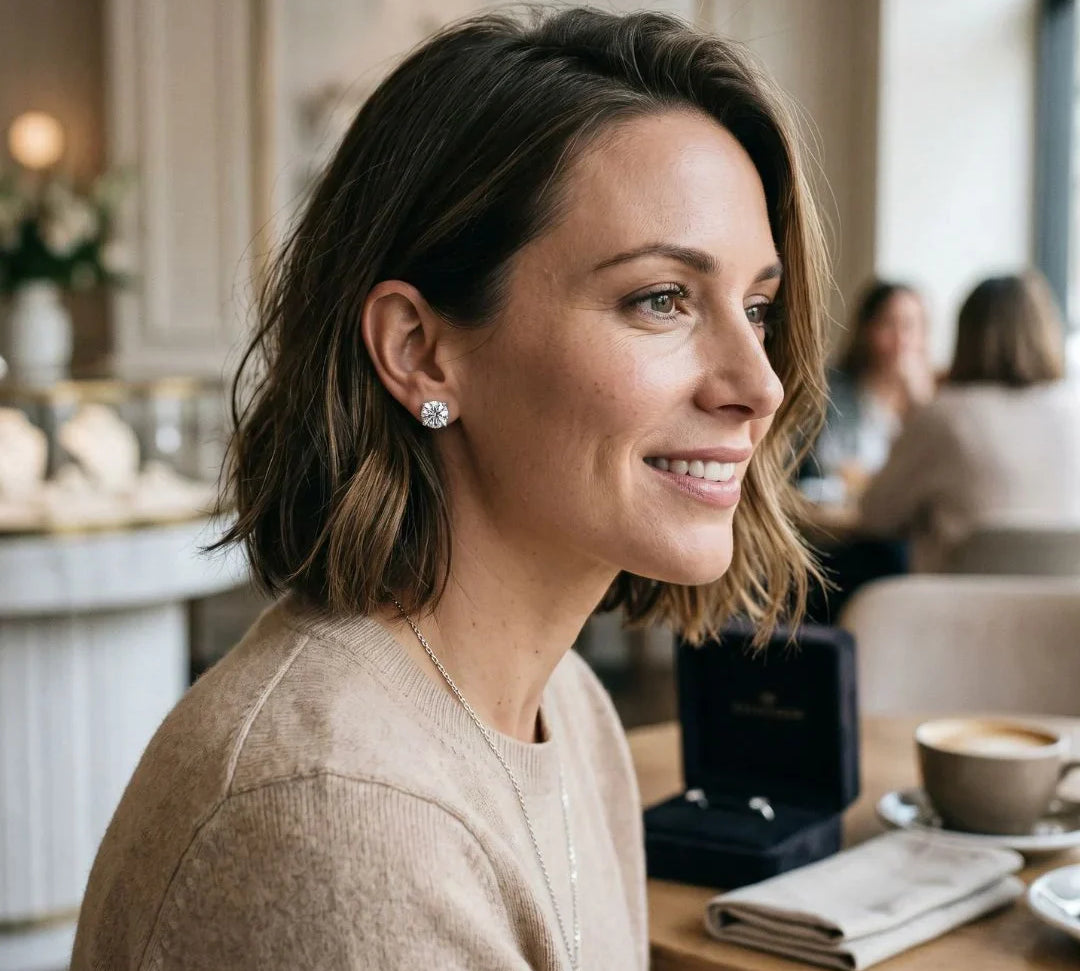 Lab-Grown Diamond Stud Earrings