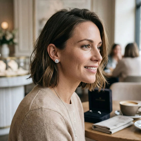 Lab-Grown Diamond Stud Earrings