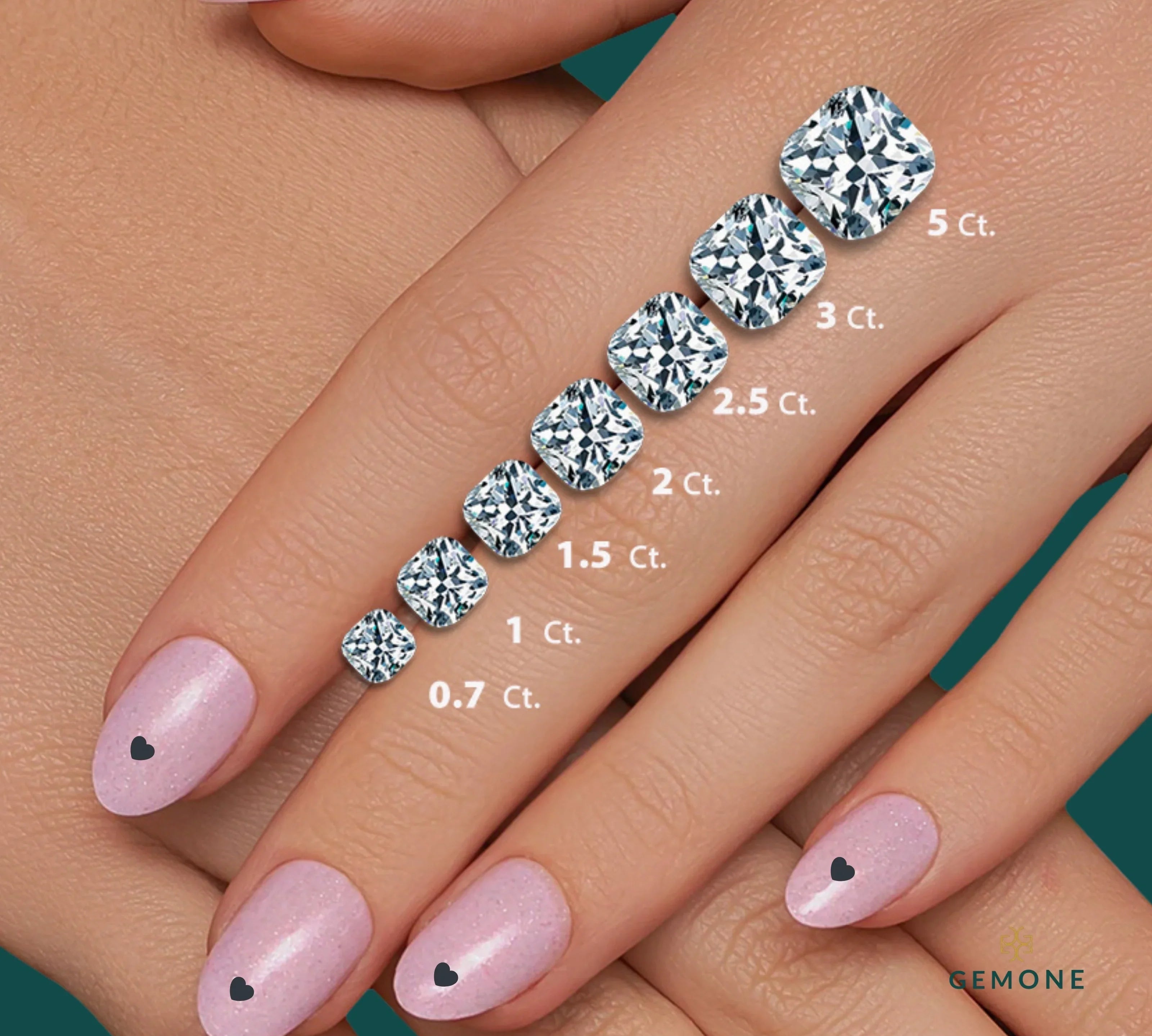 Oval Cut Diamond Size Chart On Hand MM To Carat Gemone Diamond oval-cut-diamond-size-chart-on-hand-mm-to-carat-gemone-diamond