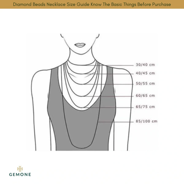 Diamond Beads Necklace Size Guide Know The Basic Things Before Purchase