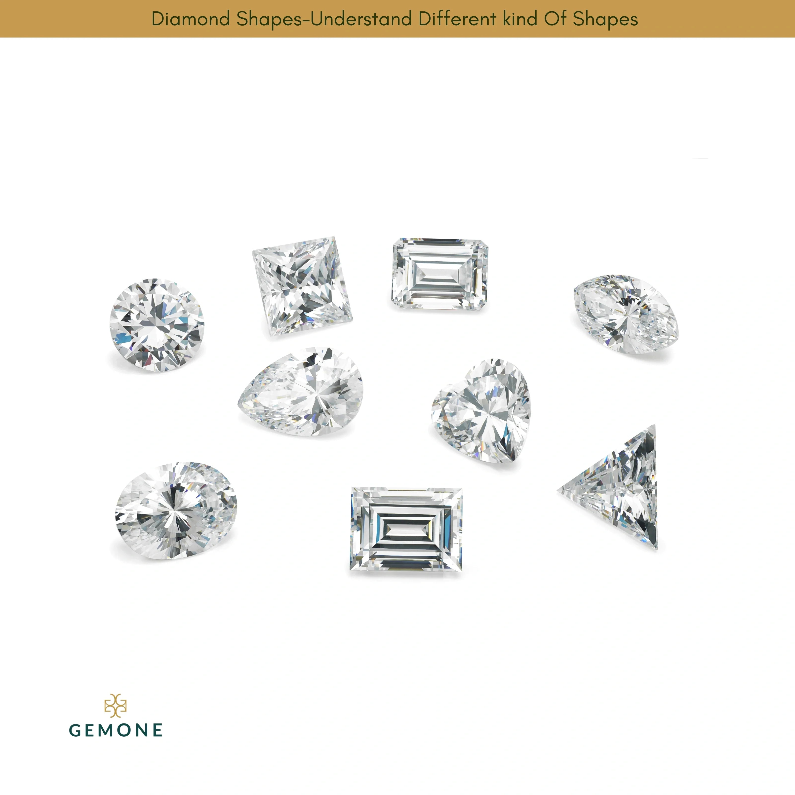 DIAMONDS SHAPES – UNDERSTAND DIFFERENT KIND OF SHAPES