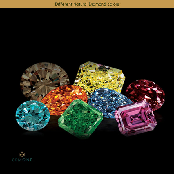 Different Natural Diamond colors