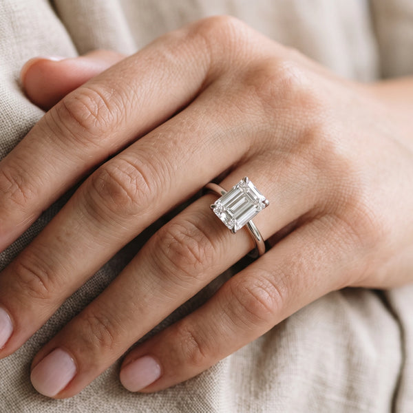 Emerald Cut Diamond Engagement Rings Guide