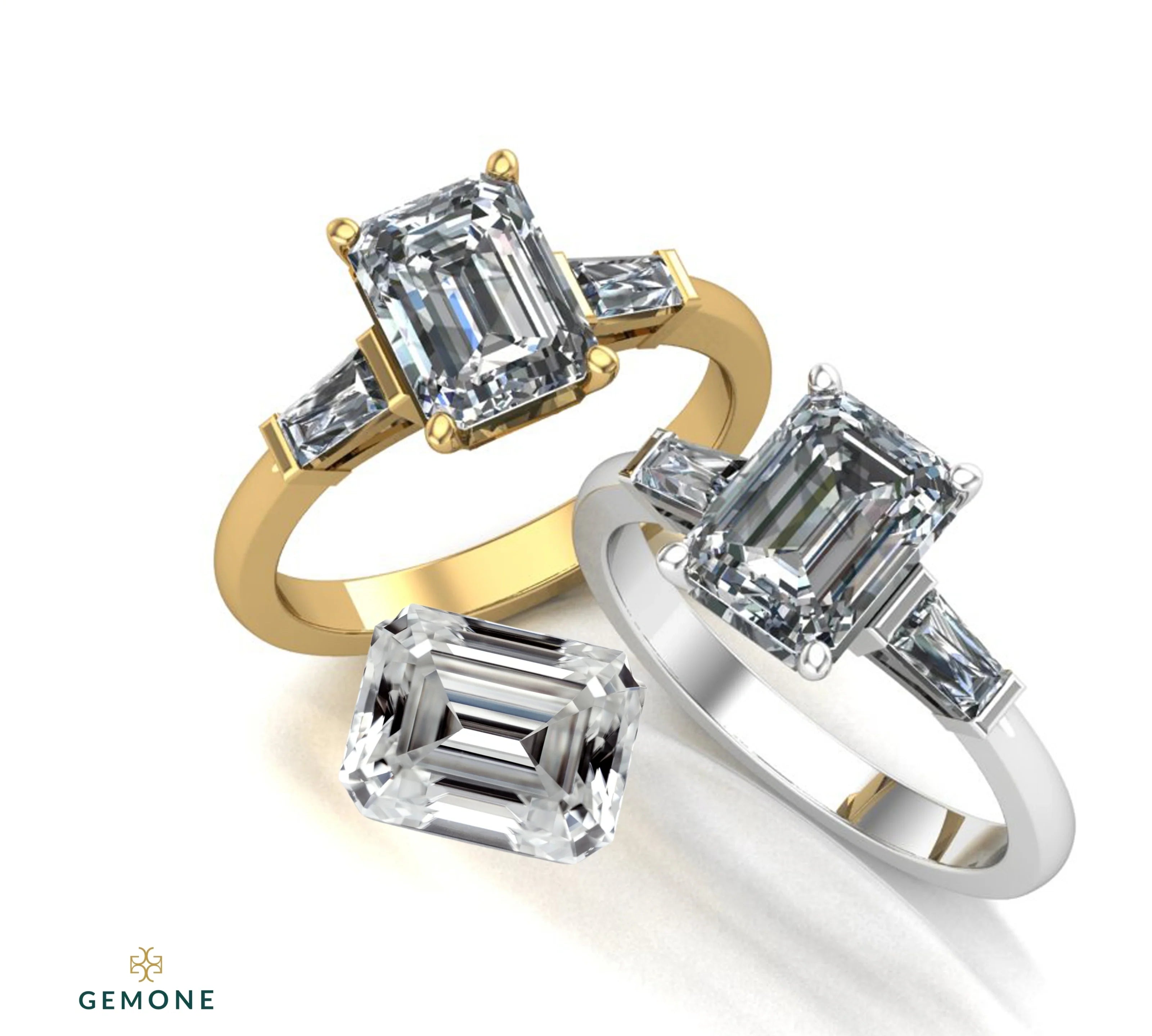 Emerald Cut Diamond Engagement Rings Guide