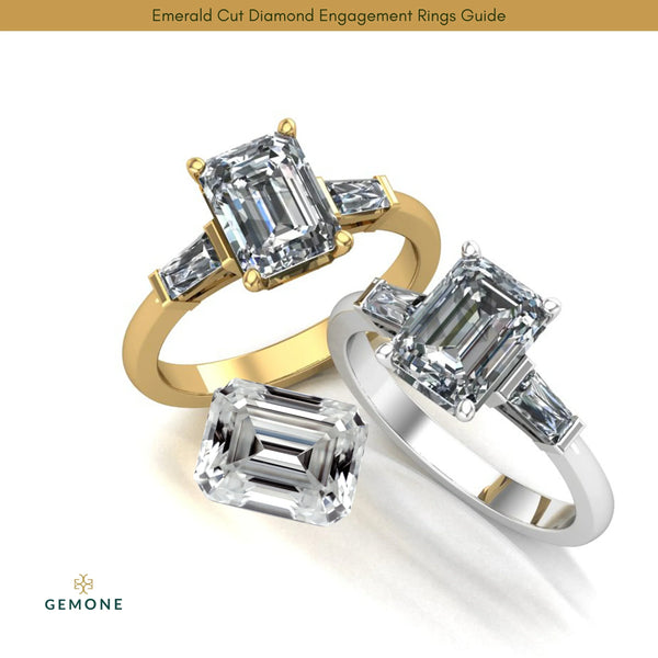Emerald Cut Diamond Engagement Rings Guide