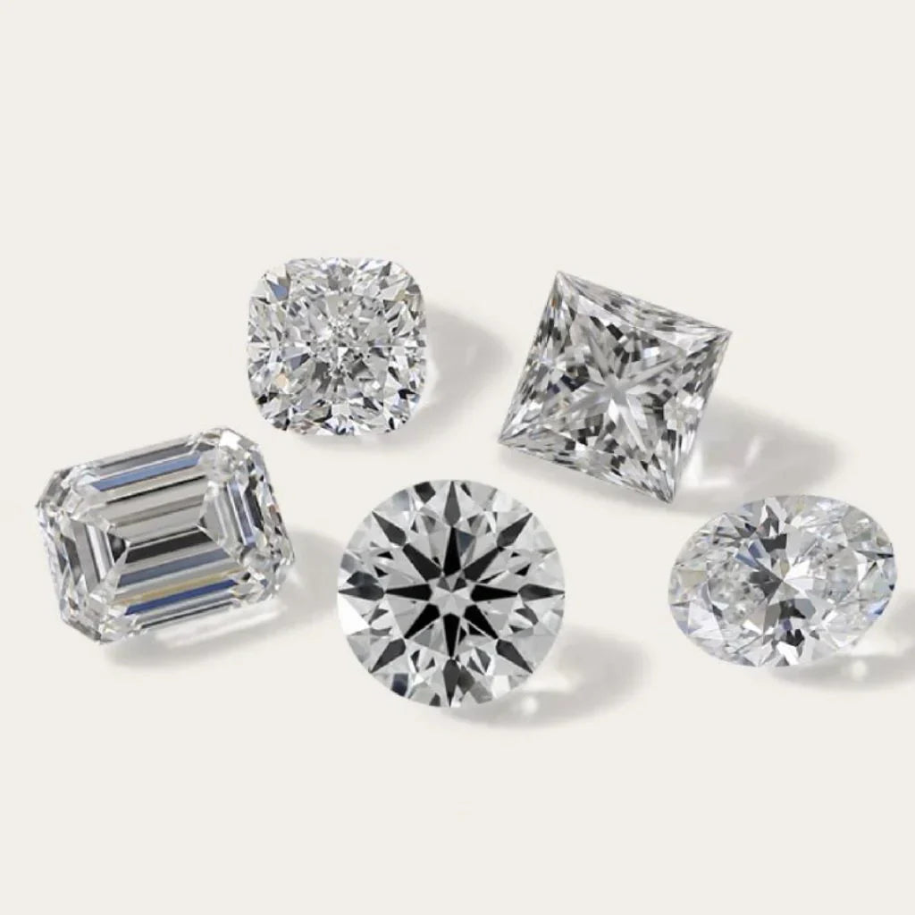 imperfect diamonds round cut,princess cut, oval cut emerald cut diamond