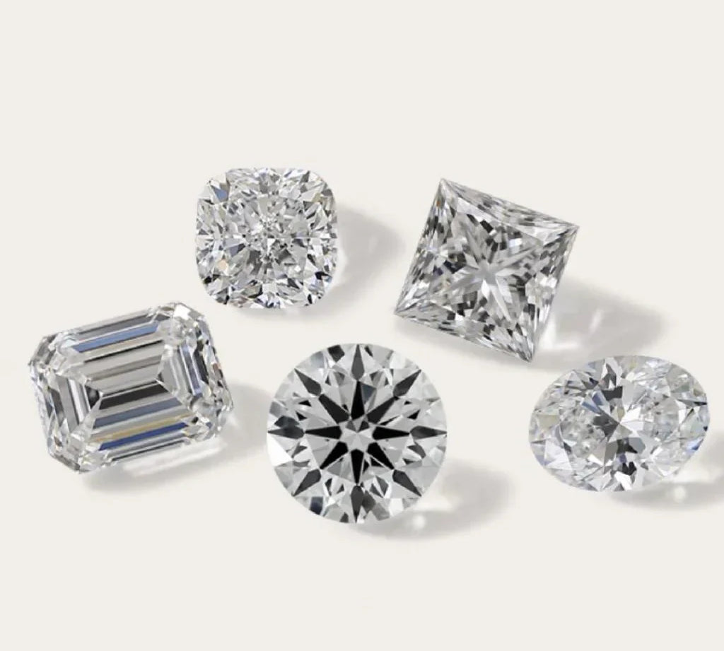 imperfect diamonds round cut,princess cut, oval cut emerald cut diamond