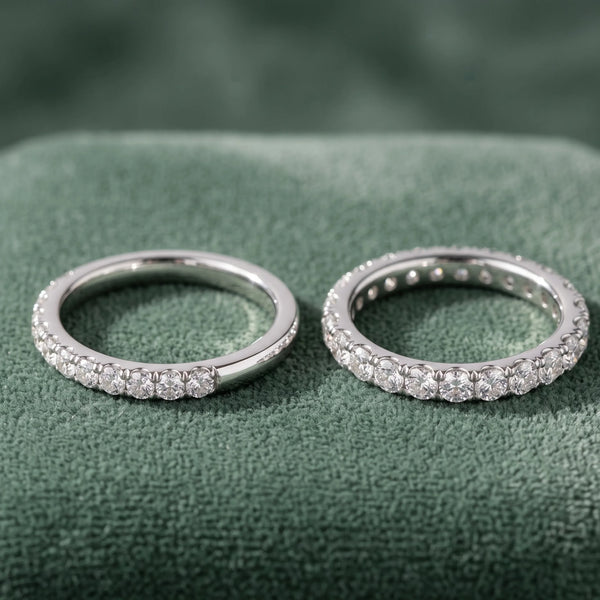 Half Eternity Vs Full Eternity Wedding Bands