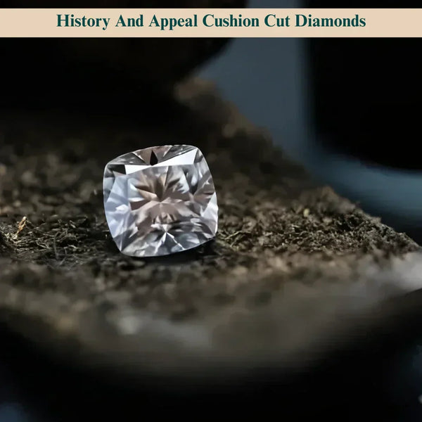 The History And Appeal Of Cushion Cut Diamonds.