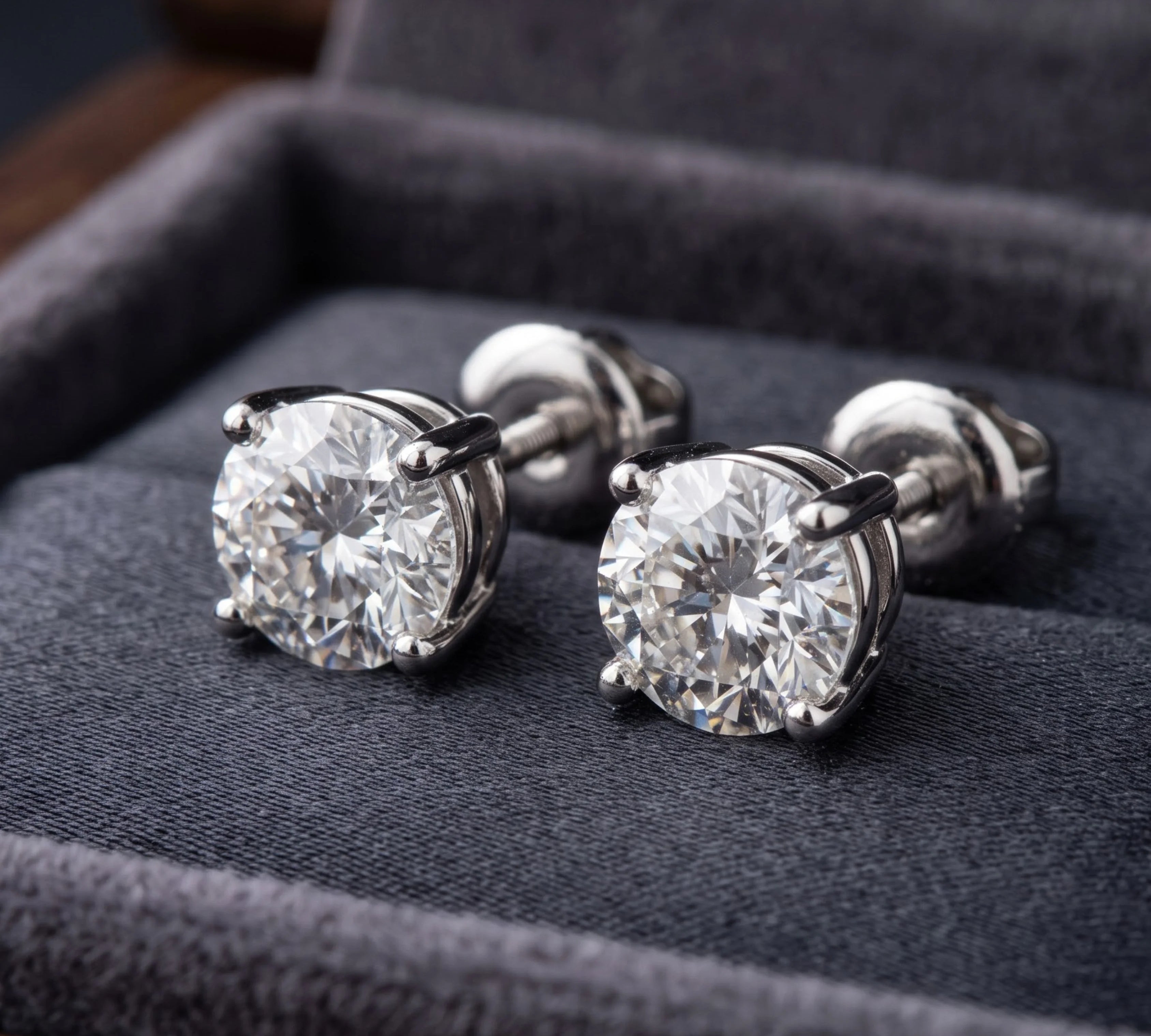 How Much Does A 1 Ct Diamond Earrings Cost