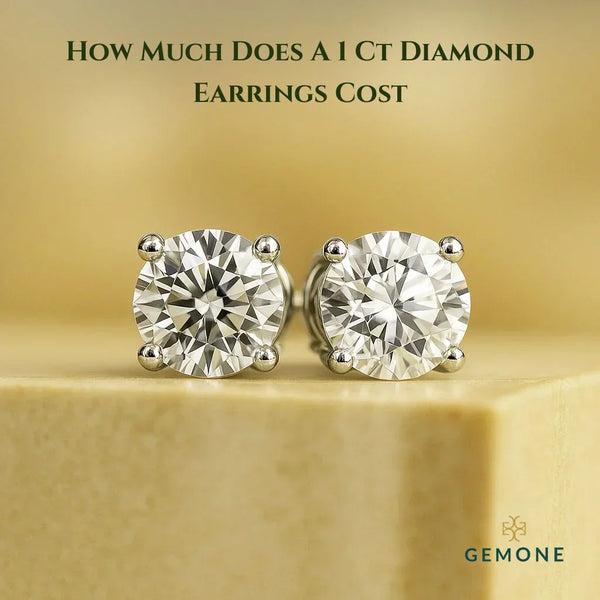 How Much Does A 1 Ct Diamond Earrings Cost
