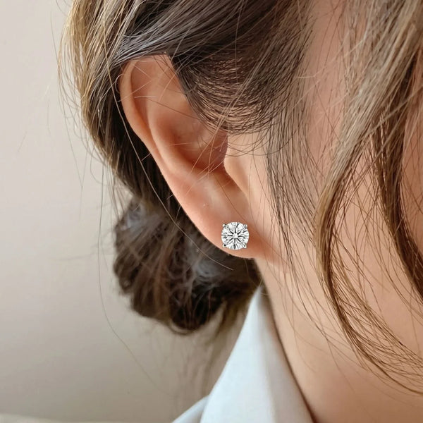 Diamond Stud Earrings