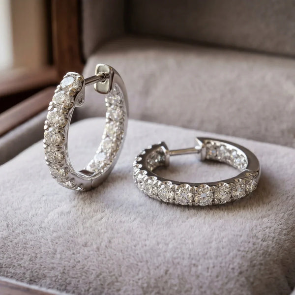 Lab Diamond Earrings