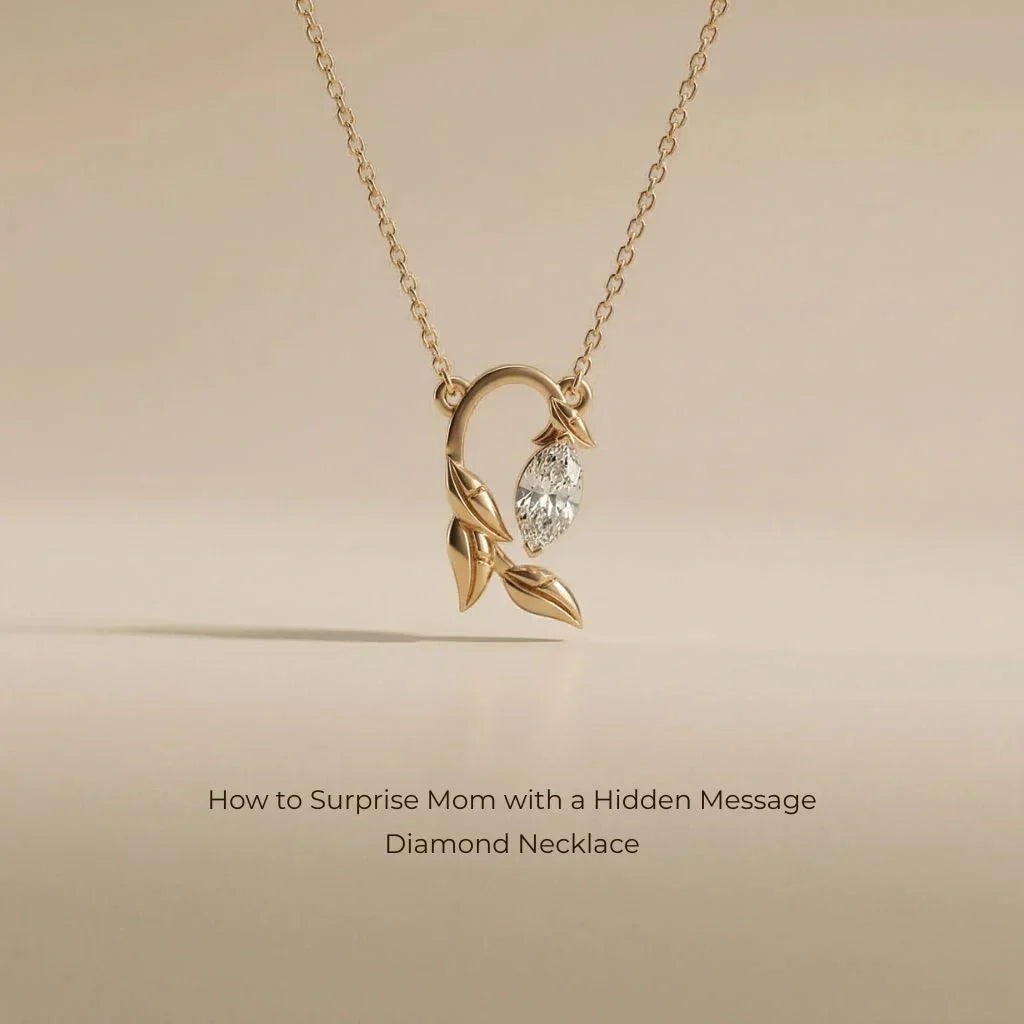 How to Surprise Mom with a Hidden Message Diamond Necklace