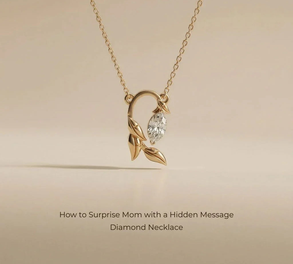 How to Surprise Mom with a Hidden Message Diamond Necklace