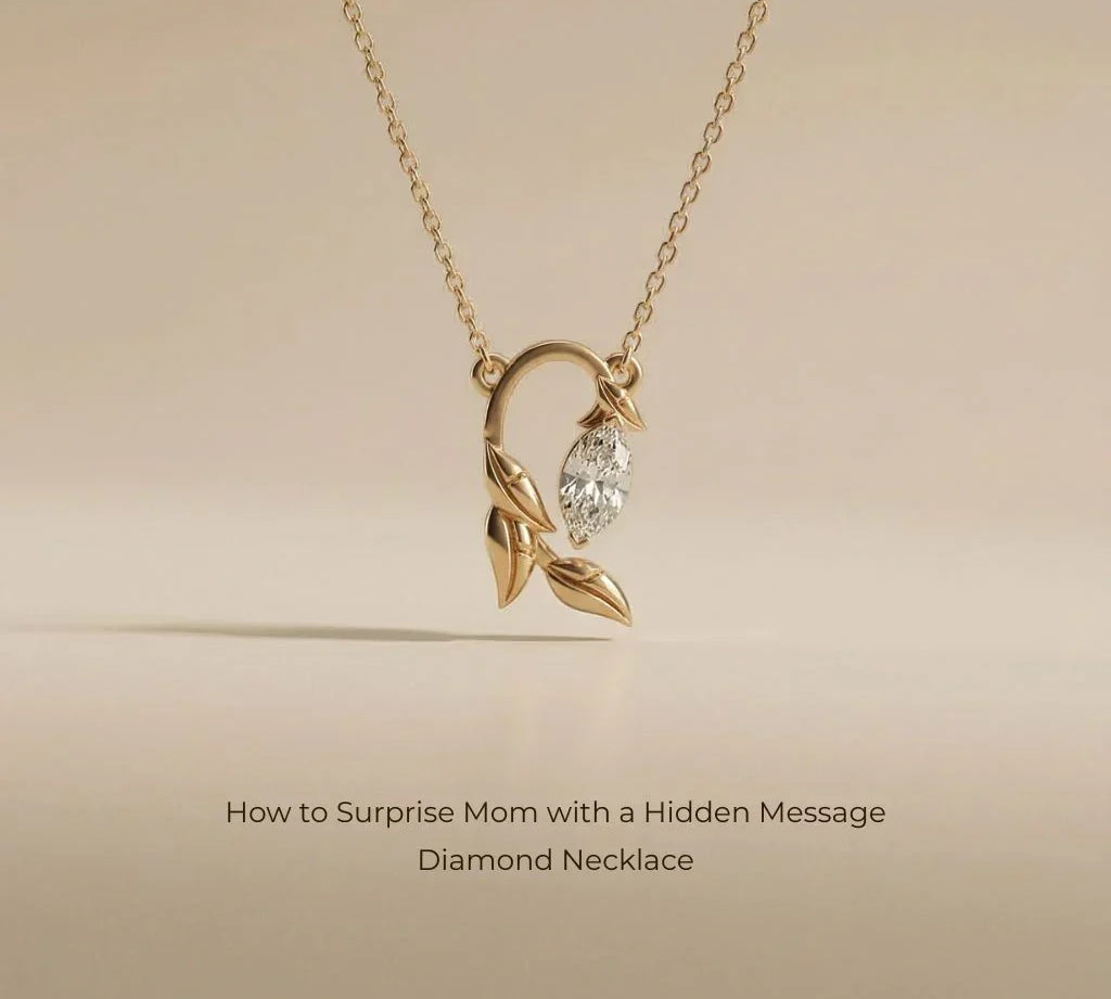 How to Surprise Mom with a Hidden Message Diamond Necklace