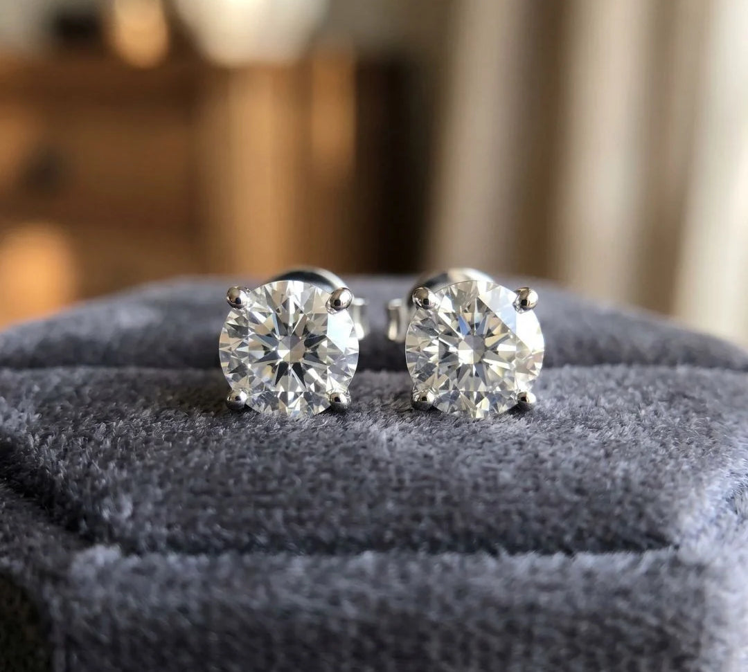 Lab-Grown Diamond Stud Earrings Guide