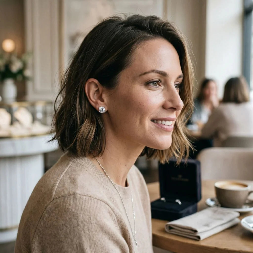 Top 5 Elegant Lab-Grown Diamond Stud Earrings You Can Buy Under $2,000
