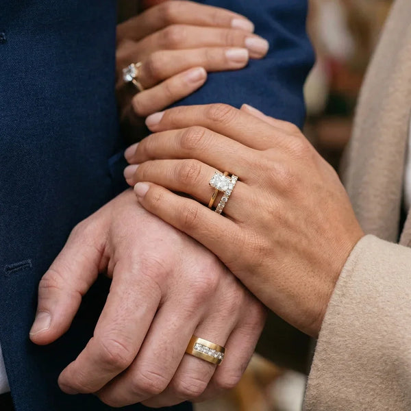 Lab-Grown Diamond Wedding Bands