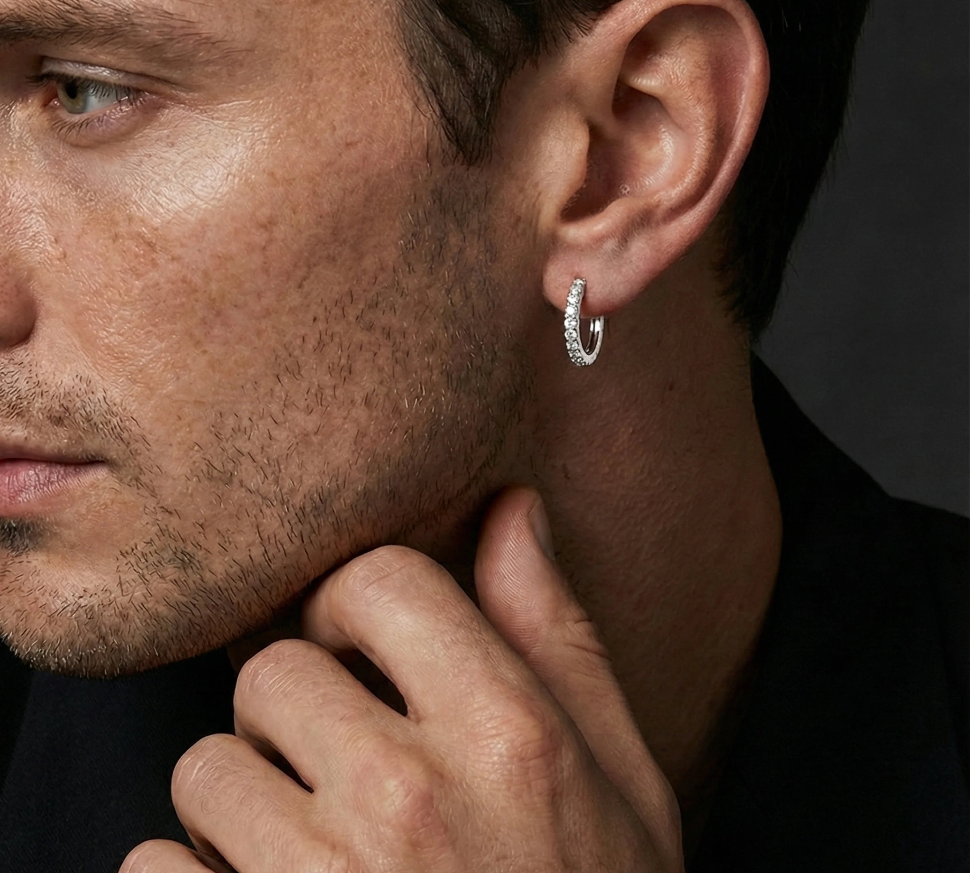Lab Grown Diamond Hoop Earrings: Stylish And Affordable Men's Picks