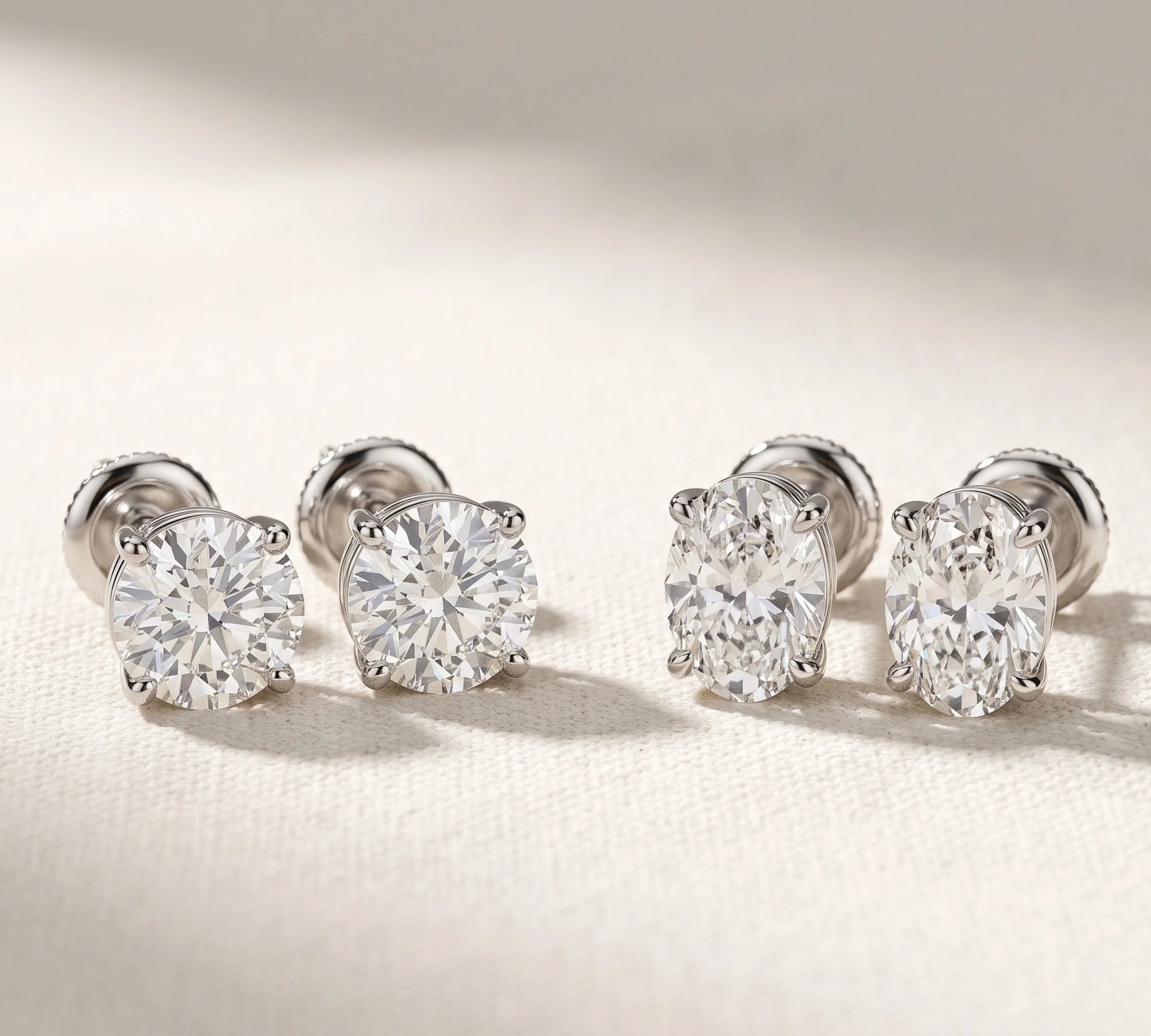 Oval Vs Round Stud Earrings: Which Should You Choose?