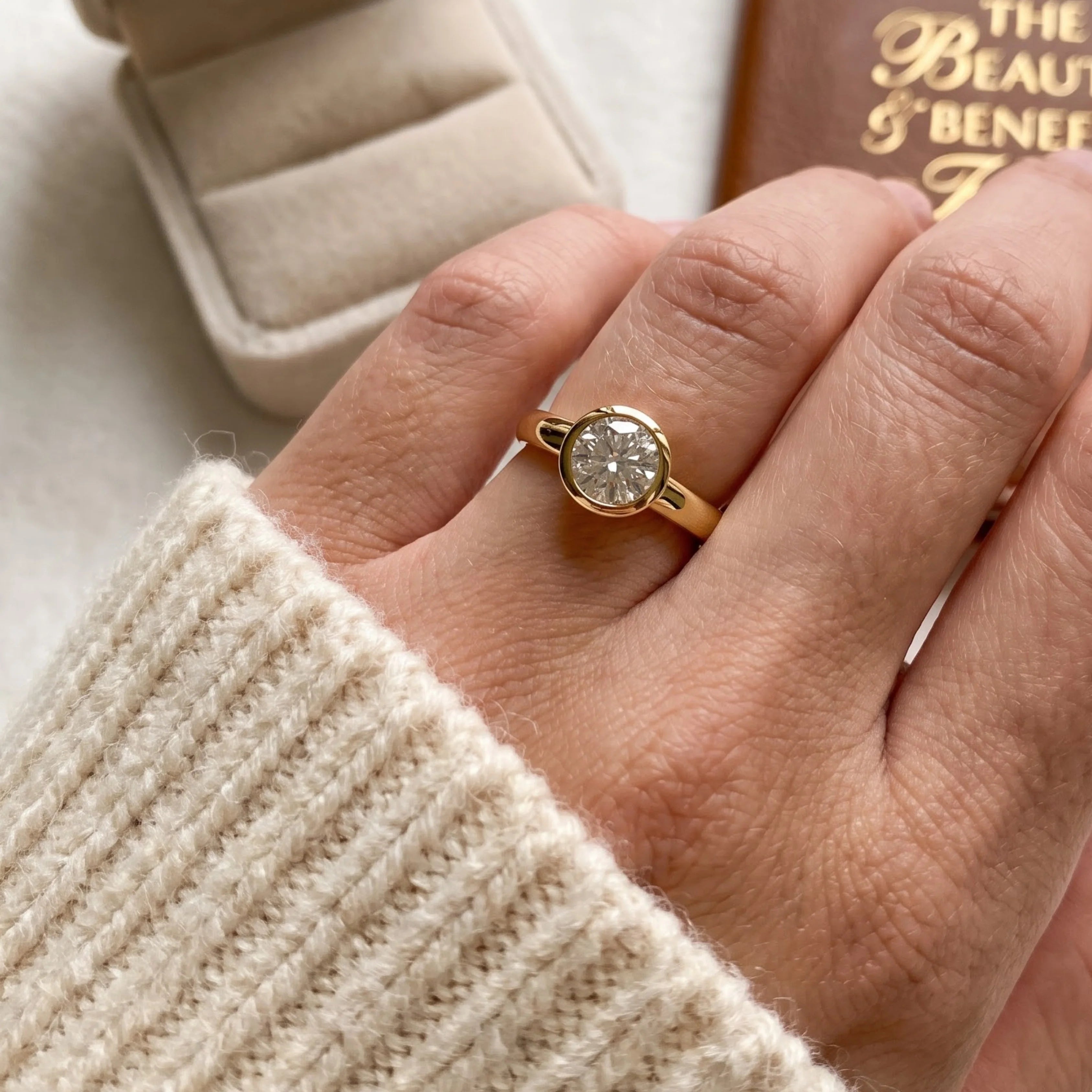 Beauty And Benefits Of Bezel-Set Engagement Rings
