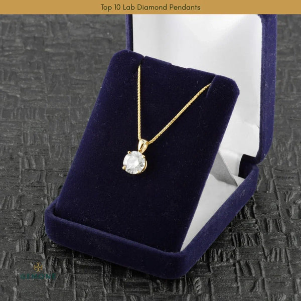 Top 10 Lab Diamond Pendants