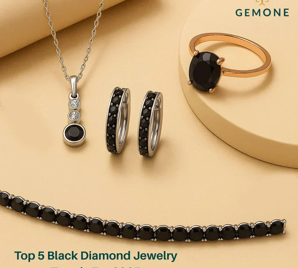 Top 5 Black Diamond Jewelry Trends For 2025
