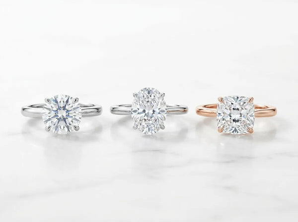 Trending diamond cuts for engagement rings