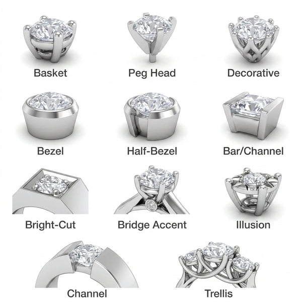 Types Of Diamond Settings: A Guide To Selecting Your Perfect Style