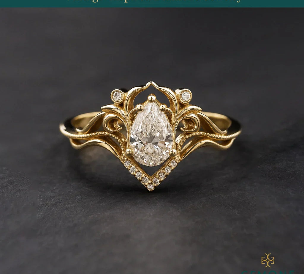 Vintage Inspired Diamond Jewelry