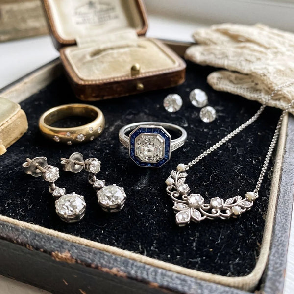 Vintage Inspired Diamond Jewelry