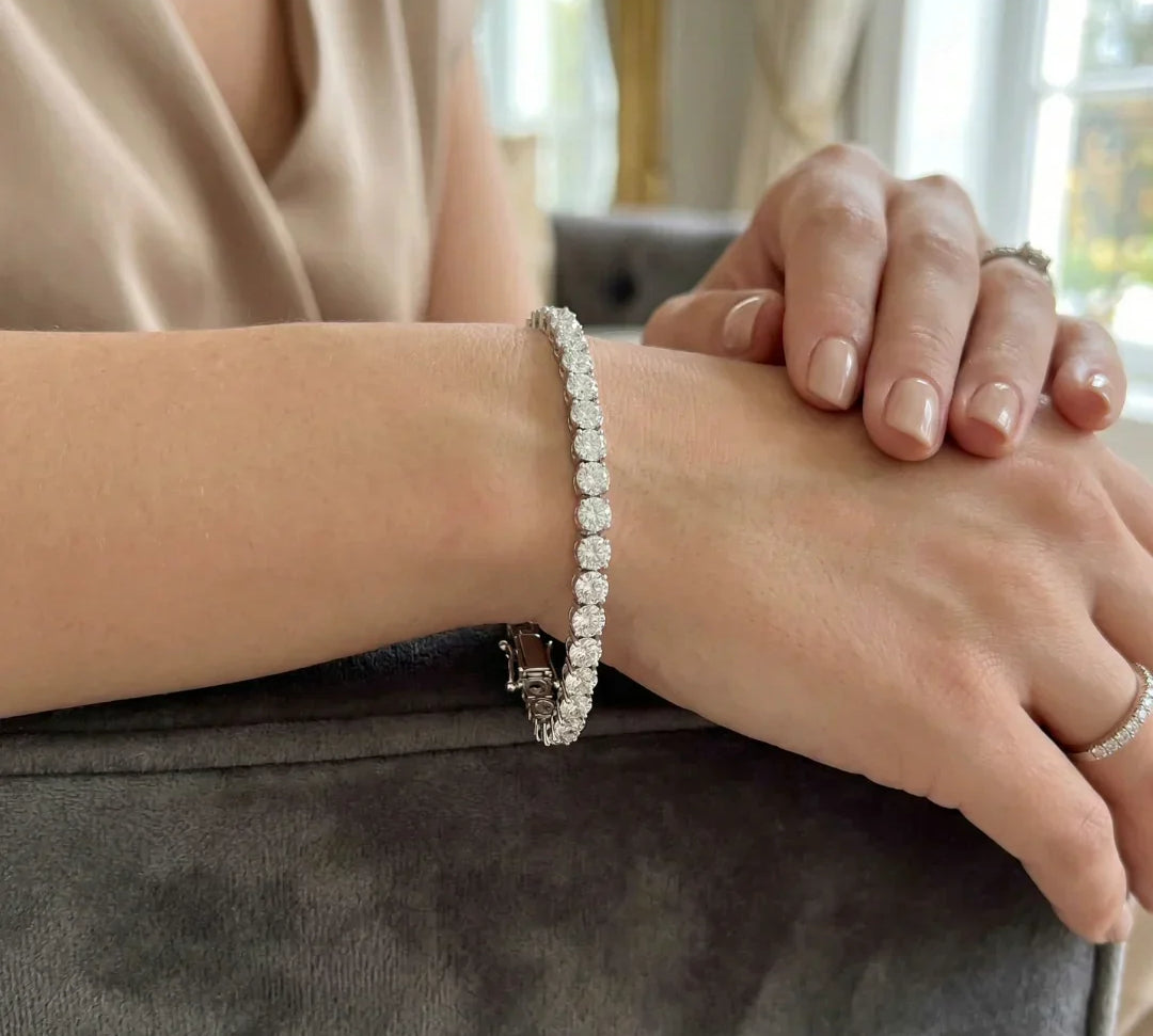 Lab Grown Diamond Tennis Bracelet