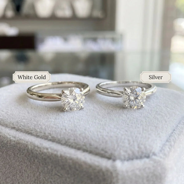White Gold vs. Silver: What’s the Difference Which Is Better?